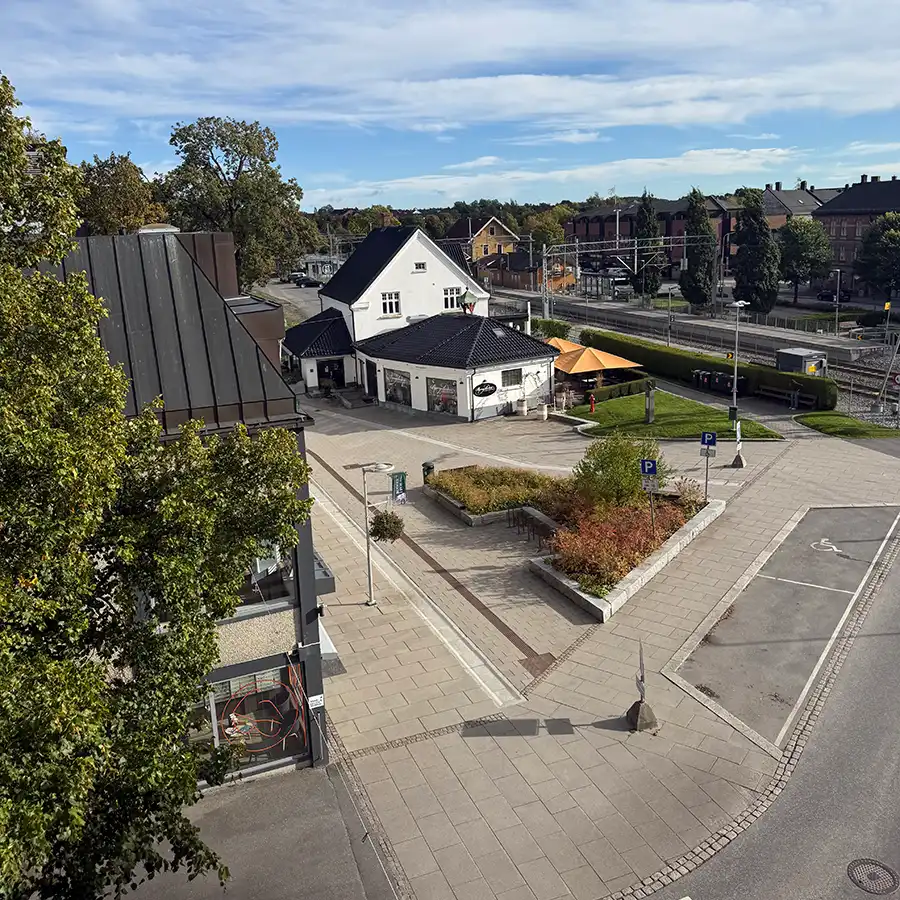 Utsikt fra klinikken